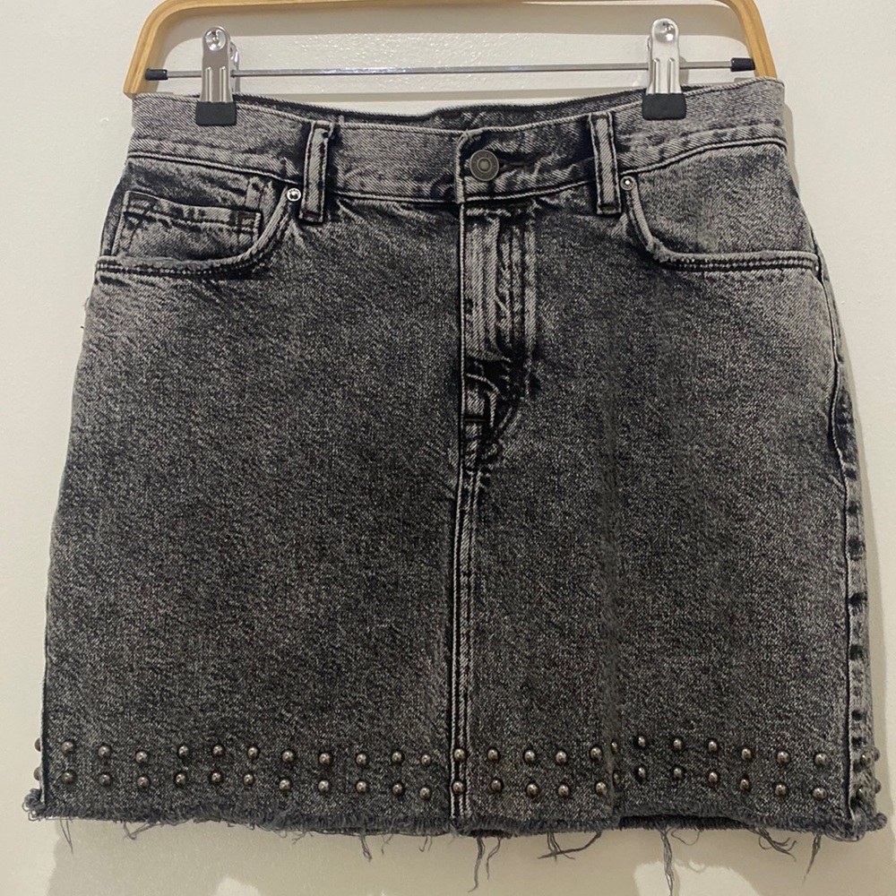 All Saints Betty Studded Mini Skirt